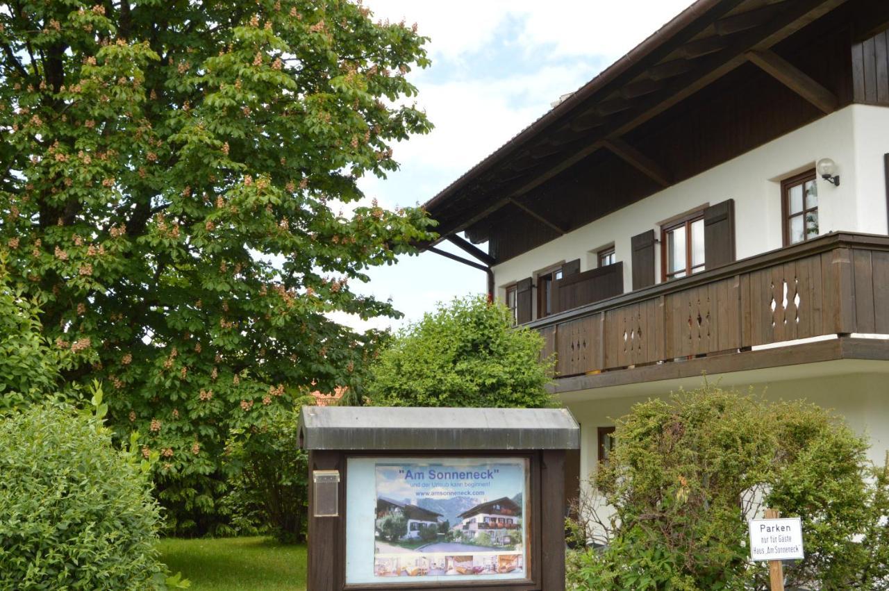 Am Sonneneck - Wohnung 7 Ruhpolding Eksteriør billede